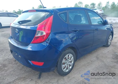 2017 Hyundai Accent Se z USA, uszkodzony, nr VIN KMHCT5AE8HU312157